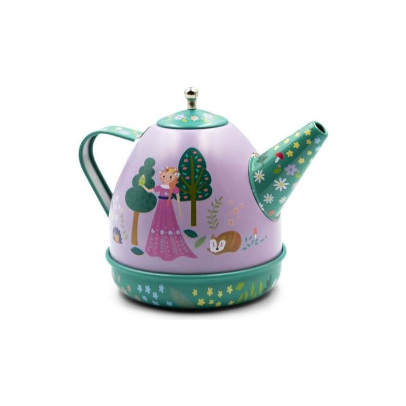 Floss & Rock Musical Tin Tea Set - Fairy Tale 11-Piece