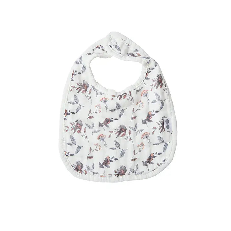 Little Somethings Muslin Baby Bib Set 3-Pack - Wildflower