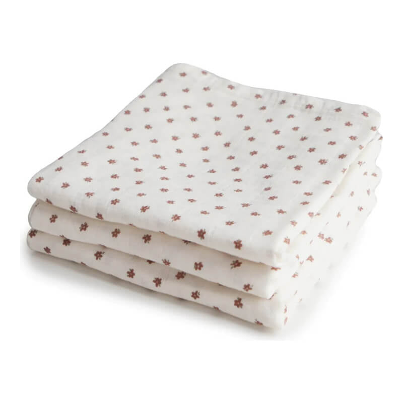 Mushie Muslin Cloth 3-Pack