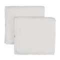 BIBS Muslin Cloth  70x70cm - Ivory (2-Pack)