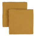 BIBS Muslin Cloth - Mustard (2-Pack)