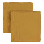 BIBS Muslin Cloth - Mustard (2-Pack)