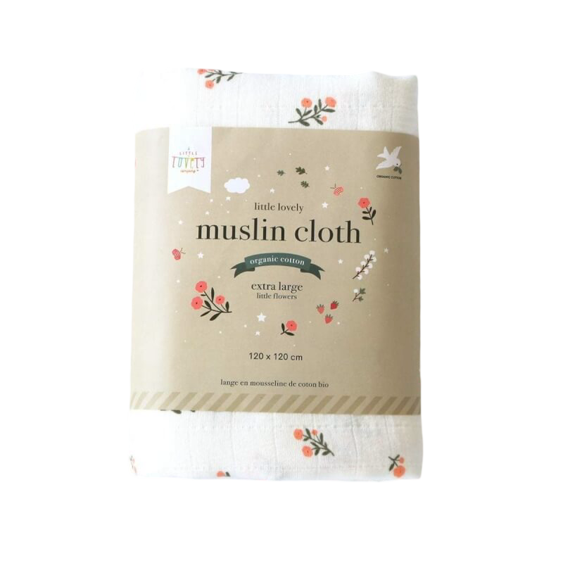 A Little Lovely Company 2 件套細棉布 - 小花