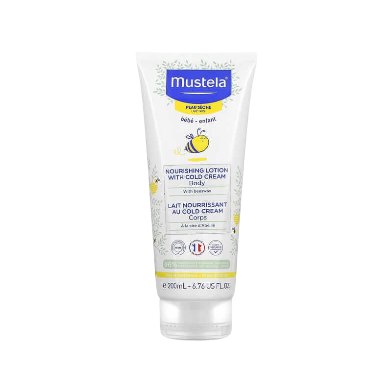 Mustela Baby Nourishing Body Lotion with Cold Cream For Dry Skin