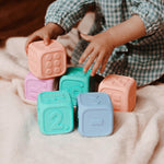 Jellystone Designs My First Dice - Bubblegum & Peach