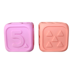 Jellystone Designs My First Dice - Bubblegum & Peach
