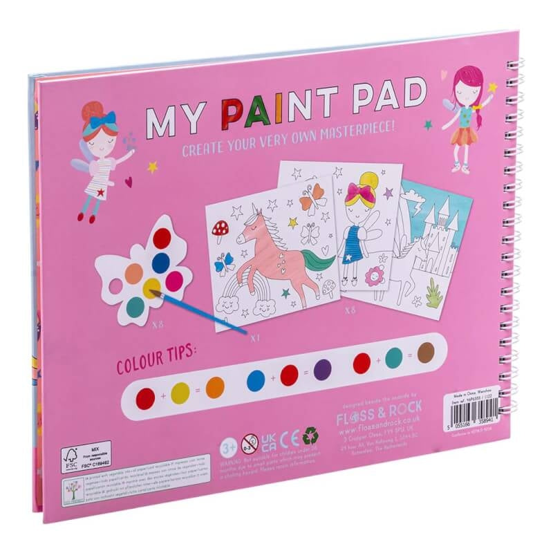 Floss & Rock My Paint Pad - Rainbow Fairy