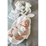 Kaloo My Rabbit Bath Towel - Dove 75x75cm