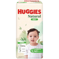Huggies Natural Diapers - Large (60 pcs, 9-14 kgs)