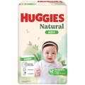 Huggies Natural Diapers - Medium (72 pcs, 6-11 kgs)