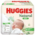 Huggies Natural Diapers - Newborn (30 pcs, Up to 5 kgs)