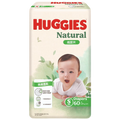 Huggies Natural Diapers - Small (60 pcs, 4-8 kgs)