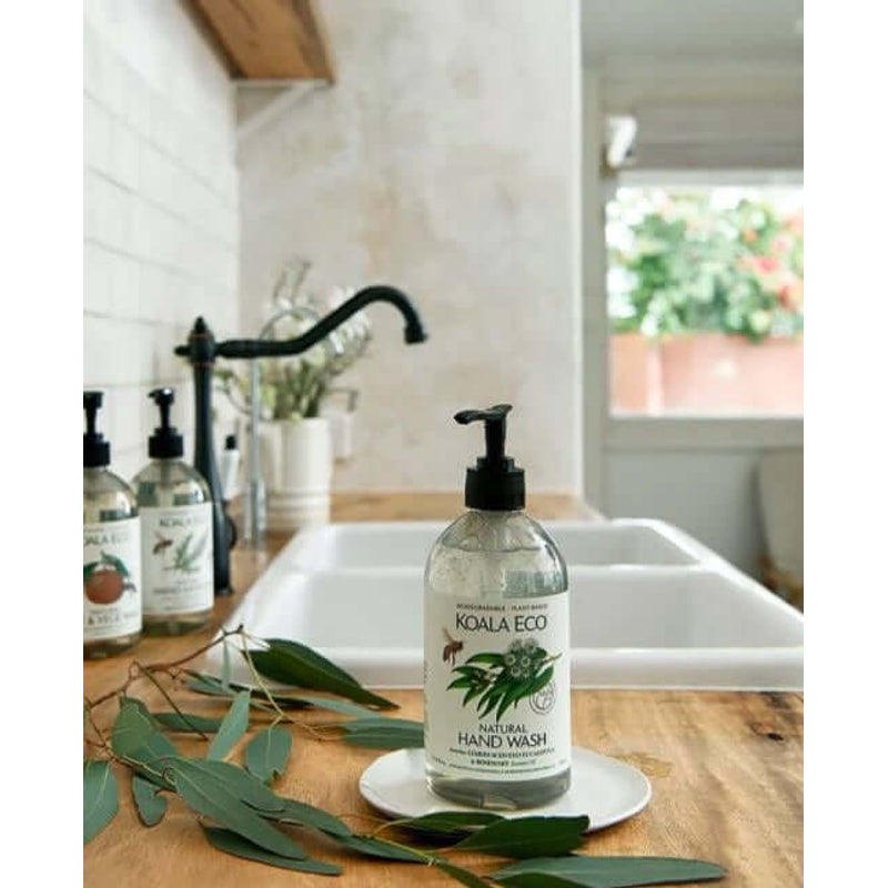Koala Eco Natural Hand Wash - Lemon Scented Eucalyptus & Rosemary 500ml