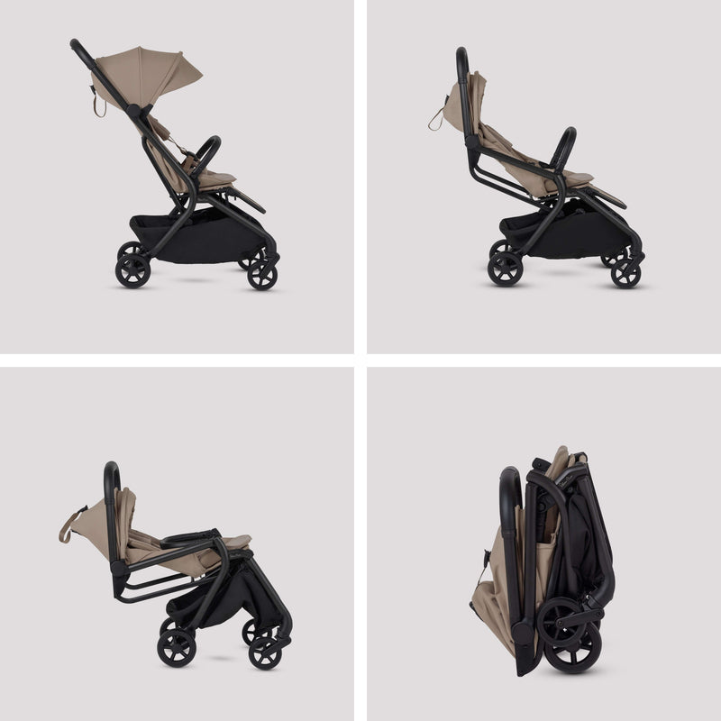 Silver Cross Nia Compact Baby Stroller Champagne