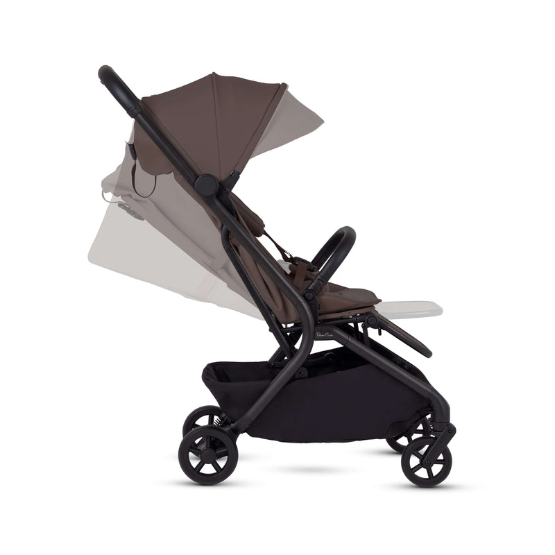 Silver Cross Nia Compact Baby Stroller Chocolate