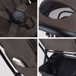 Silver Cross Nia Compact Baby Stroller Chocolate