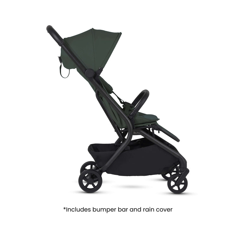 Silver Cross Nia Compact Baby Stroller Conifer Green