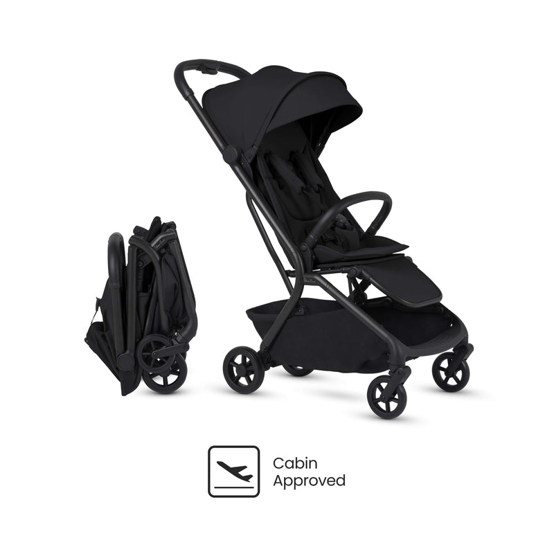 Silver Cross Nia Compact Baby Stroller Onyx Black
