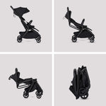 Silver Cross Nia Compact Baby Stroller Onyx Black