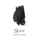 Silver Cross Nia Folding Carrycot Conifer Green