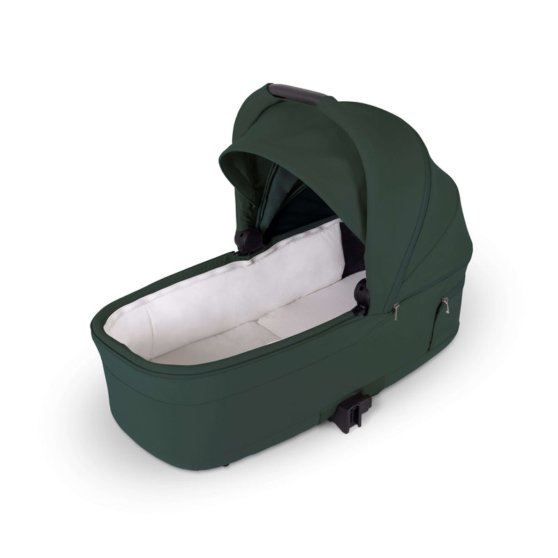 Silver Cross Nia Folding Carrycot Conifer Green