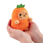 Noodoll Carrot Ricespud Mini Sitting Plush Toy