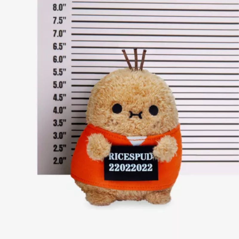 Noodoll 薯仔家族 Ricespud 通緝犯薯迷你坐姿毛絨玩具