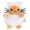 Noodoll 薯仔家族 Ricespud 喵喵薯（白）迷你坐姿毛絨玩具