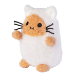 Noodoll White Kitty Ricespud Mini Sitting Plush Toy