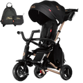 QPlay Nova 6合1三輪車 - 金色/黑色
