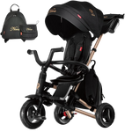 QPlay Nova 6-in-1 Trike - Golden/Black