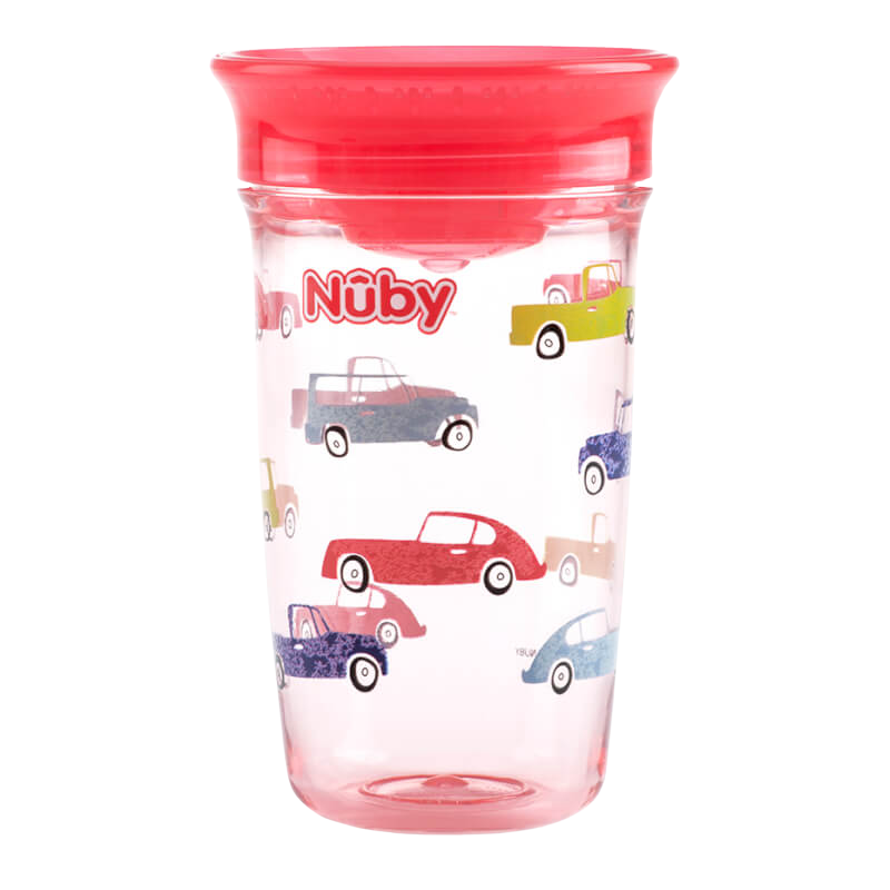 Nuby No-Spill 360 Wonder Cup Printed Tritan 300ml