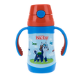 Nuby 防漏 Clik-It 不鏽鋼保溫翻蓋水壺 280ml