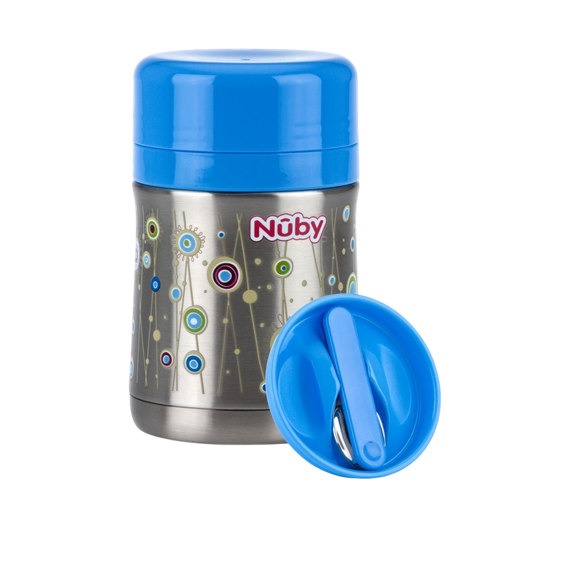 Nuby Printed Stainless Steel Food Jar