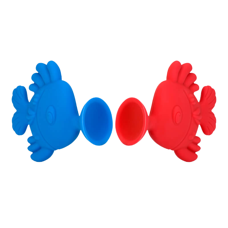 Nuby Silly Suction Toys Kissing Fish