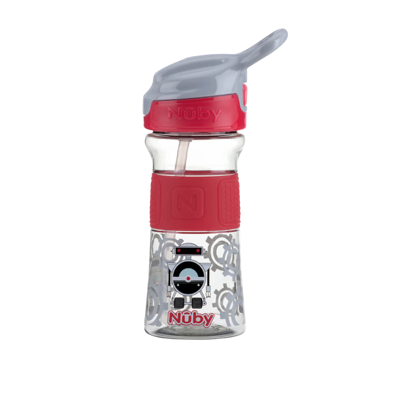 Nuby Soft Spout On the Go Sports Bottle with Push Button 360ml