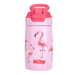 Nuby No-Spill Thirsty Kids Stainless Steel Reflex Flip-it 300ml