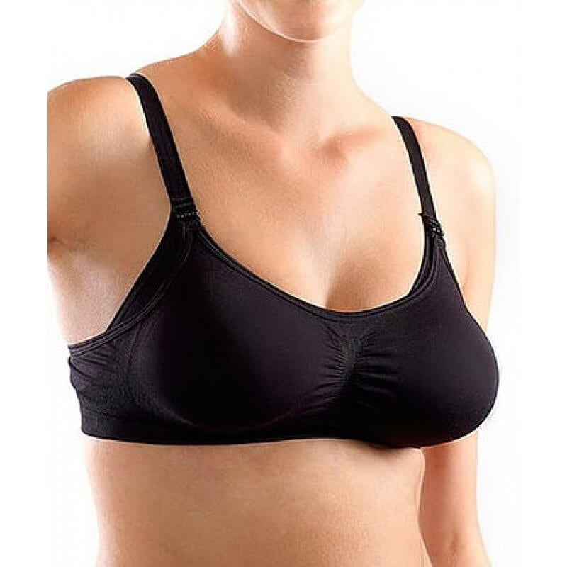 Cantaloop Nursing Bra with Foam Cups (Black)
