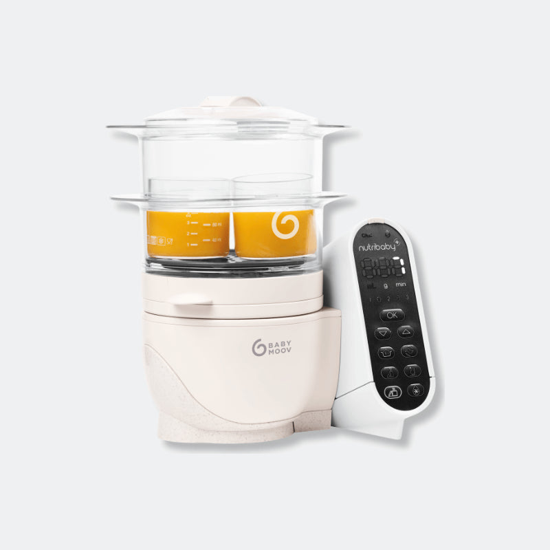 Babymoov Nutribaby+ Food Processor - Mineral Beige