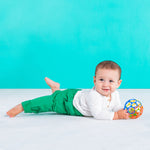 Bright Starts™ Oball Classic™ 易抓握玩具 - 藍/綠色
