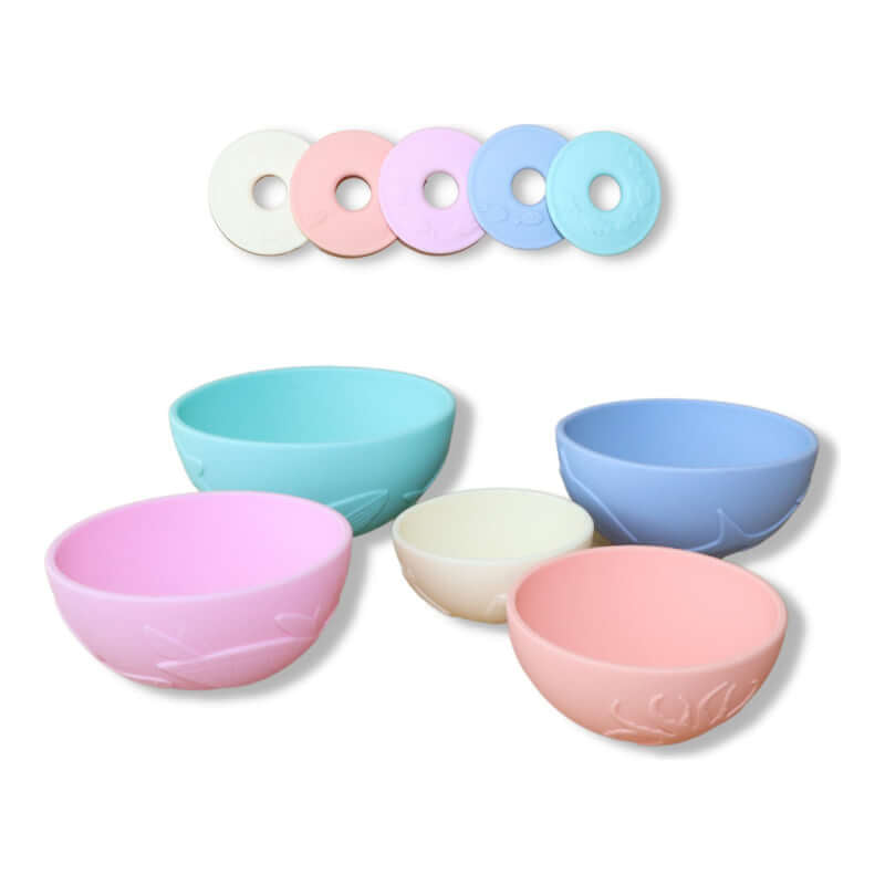 Jellystone Designs Ocean Stacking Cups - Pastel