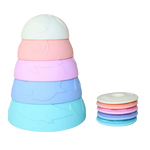 Jellystone Designs Ocean Stacking Cups - Pastel