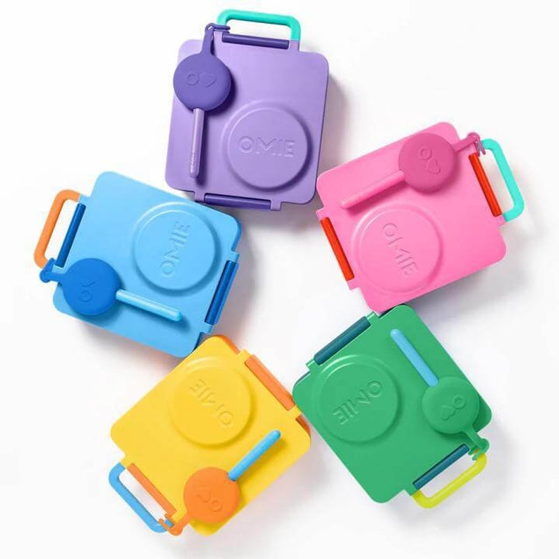 OmieBox OmiePod Fork, Spoon + Pod Set V2 - Lilac
