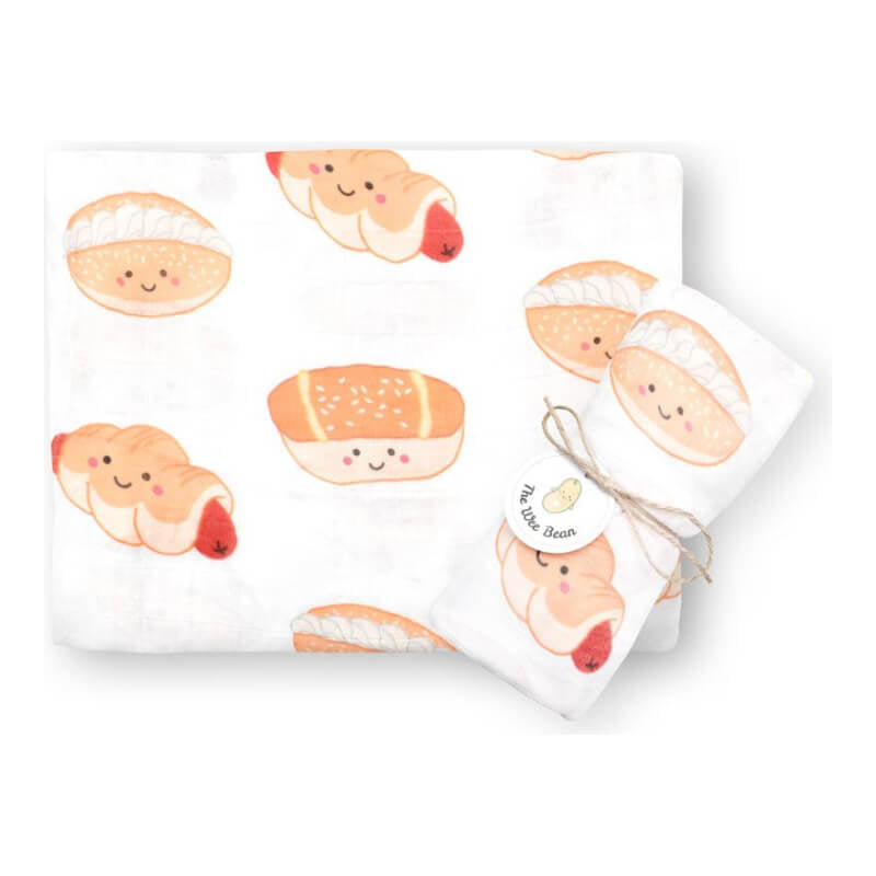 The Wee Bean Organic Bamboo Blend Swaddle