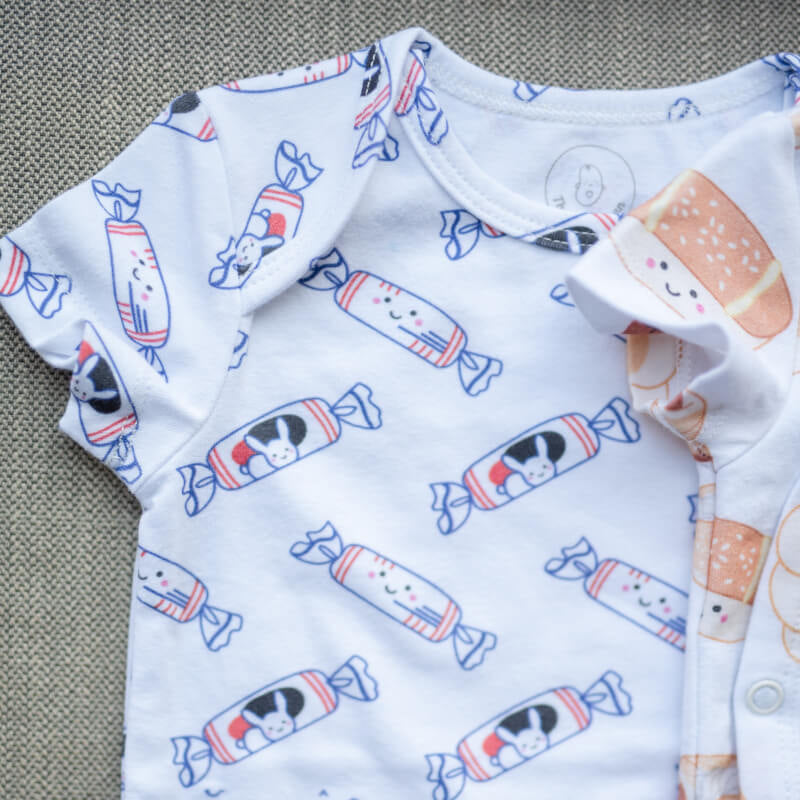 The Wee Bean Organic Cotton Baby Onesie