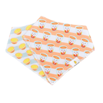 The Wee Bean Organic Cotton Bandana Bibs 2pcs Set