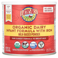 Earth's Best Organic Dairy Infant Formula With Iron Birth to 12 Months 595g