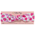 Cotton Pigs Organic Headband - Strawberries & Cream