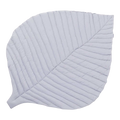 Toddlekind Organic Leaf Mat 116x87cm - Stone