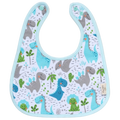 Cotton Pigs Organic Reversible Bib - Dino & Cactus